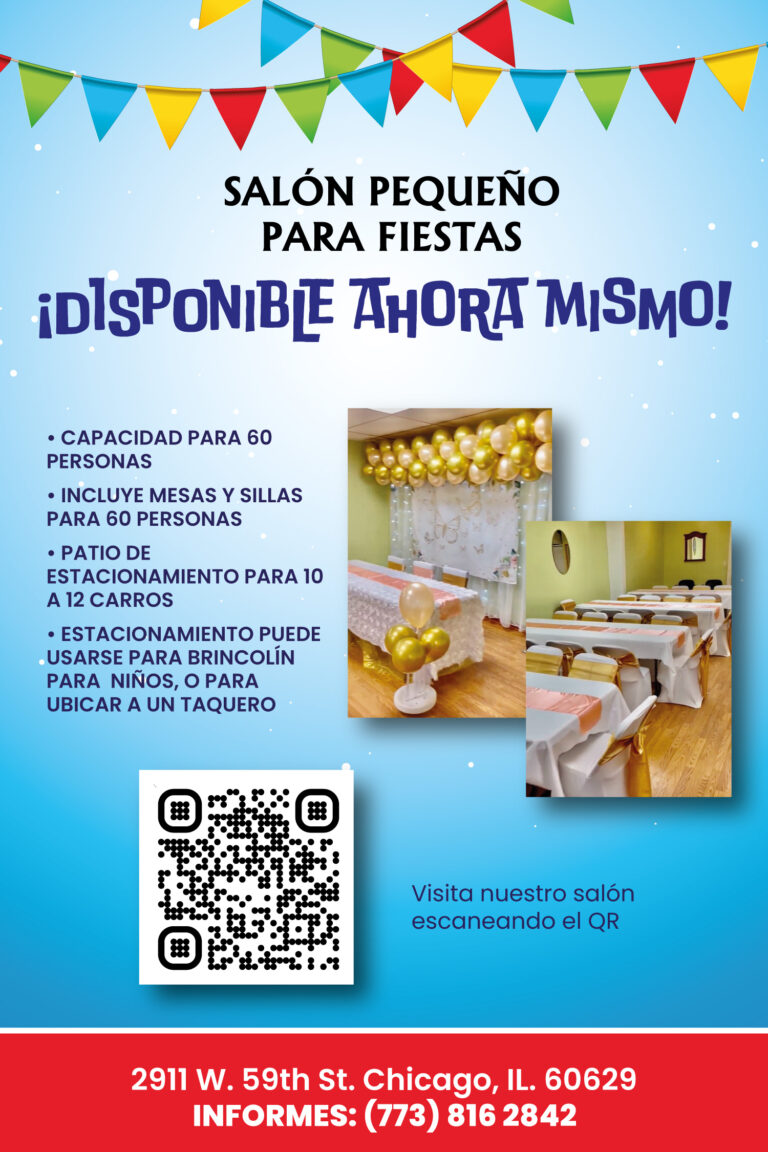 Salón Pequeño para Fiestas