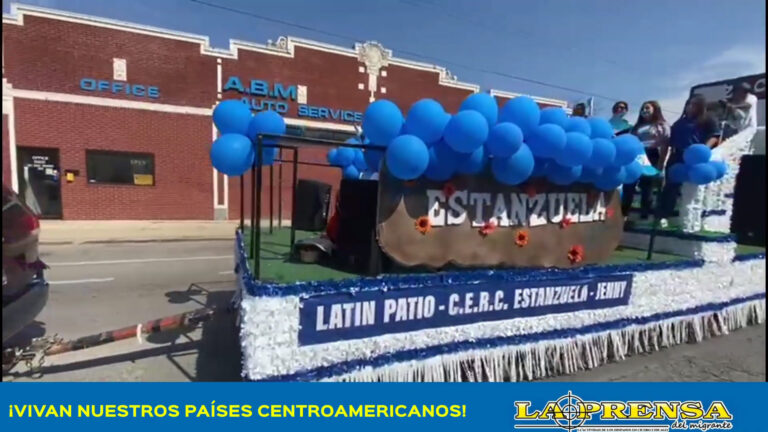 Periódico La Prensa, en el Desfile de Independencia Centroamericano
