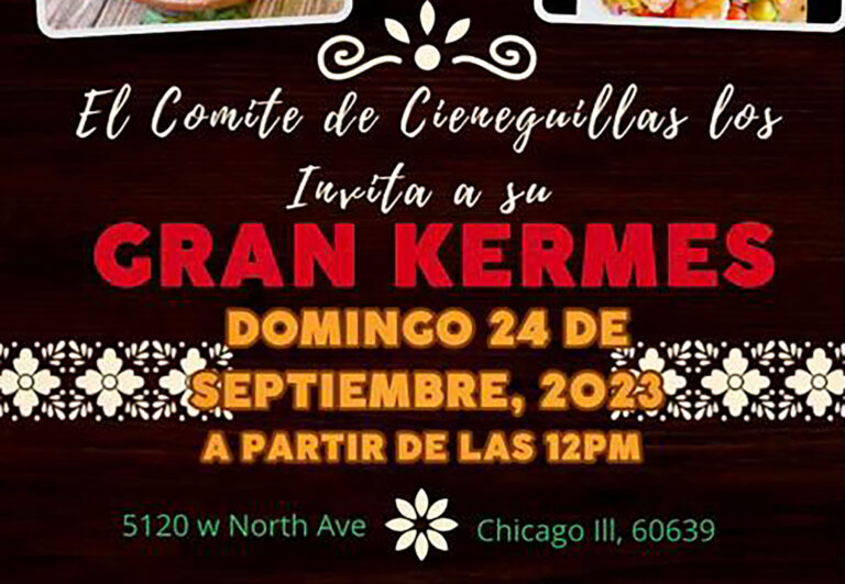 Comité Cieneguillas invita a su Gran Kermes del 24 de septiembre…