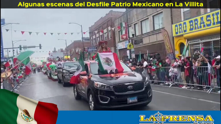Algunas escenas del Desfile de Independencia Mexicana, en La Villita…