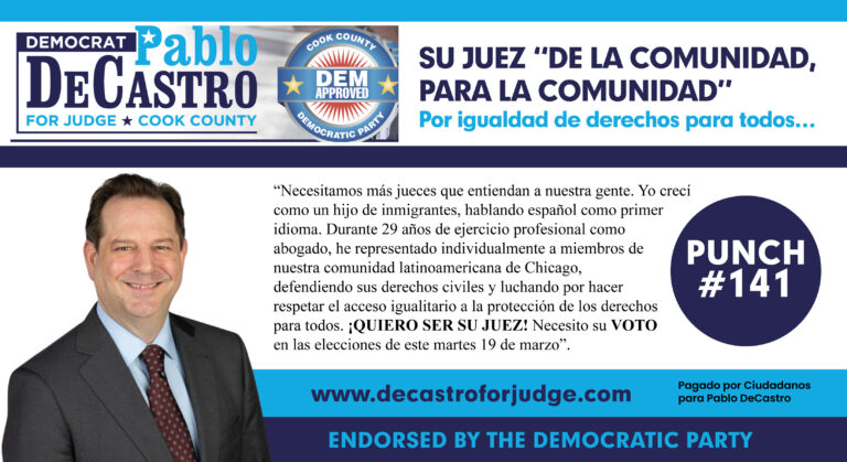 Pablo de Castro para Juez