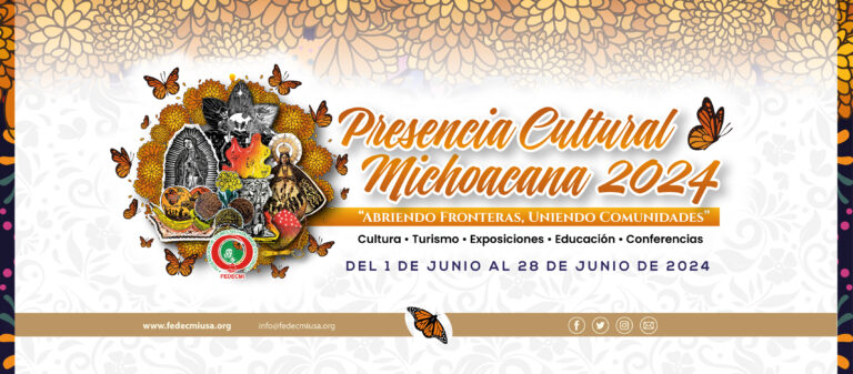 En pleno desarrollo las actividades de “Presencia Cultural Michoacana 2024”