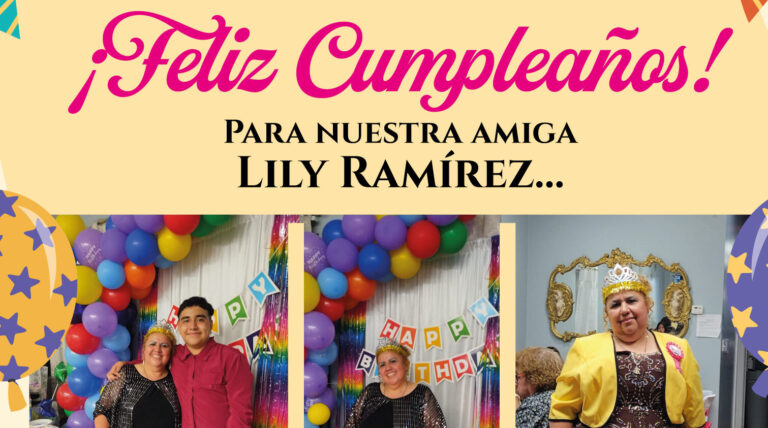¡Feliz Cumpleaños! Para nuestra amiga Lily Ramírez