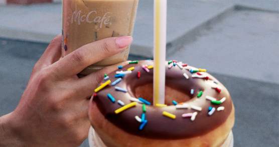 Donas de Krispy Kreme en McDonald’s
