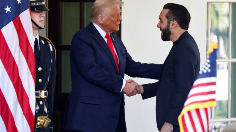 “Debemos ayudar a Trump a atender crisis migratoria y de seguridad”, dice Nayib Bukele…