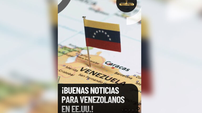 ¡BUENAS NOTICIAS PARA LOS VENEZOLANOS!