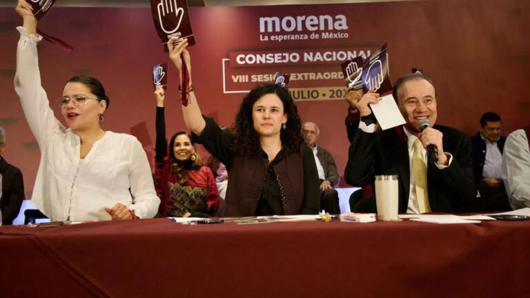 Diputada Roselia Suárez en el Consejo Nacional de Morena …