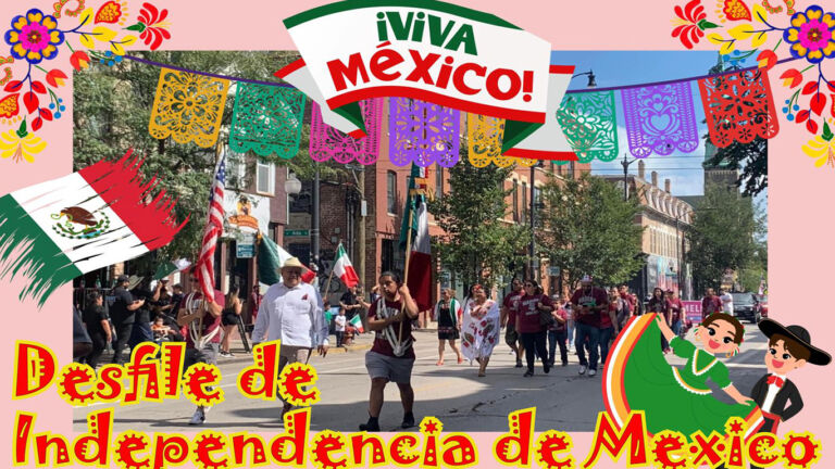 Desfile de Independencia de México, en Pilsen …