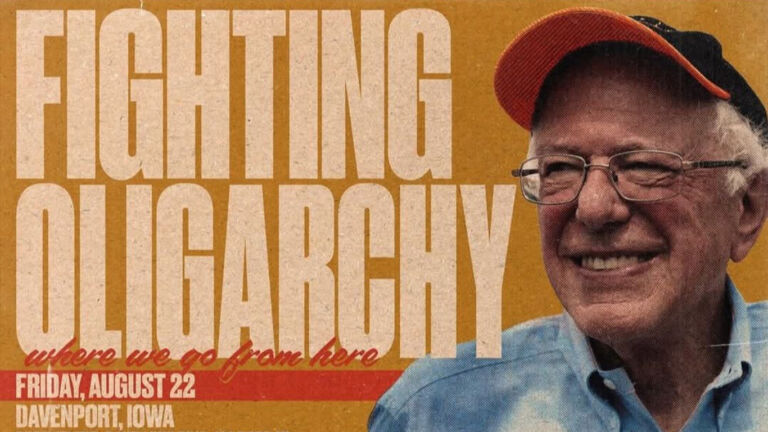 Bernie Sanders en Chicago …